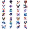 28 Stück Temporäre Tattoos Fantasiewesen Wasserdicht Langanhaltend Körperaufkleber Tierdesigns Aquarell Für Arme Wangen