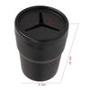 Compact Multifunctional Car Trash Can with Lid & Ashtray