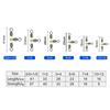 Lure Line Connector Solid Ring Fishing Tackle Luminous Beads Fishing Swivel Fishing Connector