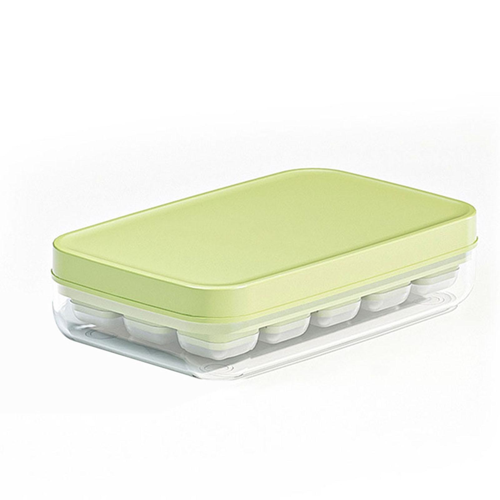Quick Freezer With Lid Press Ice Maker For Home Kitchen 6 Grid
