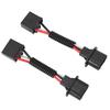 2pcs for H13 Male to H4 Female Adapter 75W Headlight Conversion Cable Fit for  