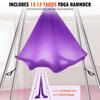 Struttura per Yoga Aereo e Amaca da Yoga, Altezza 9.67 ft Supporto Professionale per Swing da Yoga Viene Fornito con 13.1 Yds di Amaca Aerea, Capacità di Carico Massima 551.15 lbs Yoga