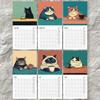 Wall Calendar 2026 Monthly Hangable Wall Calendar Cat Design Monthly 12 Month Family Planner Organizer Calendar for Bedroom