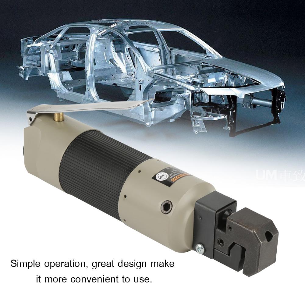 Poinçonneuse pneumatique pour tôle Poinçonneuse à air pour trous Outil de poinçonnage de brides avec connecteur