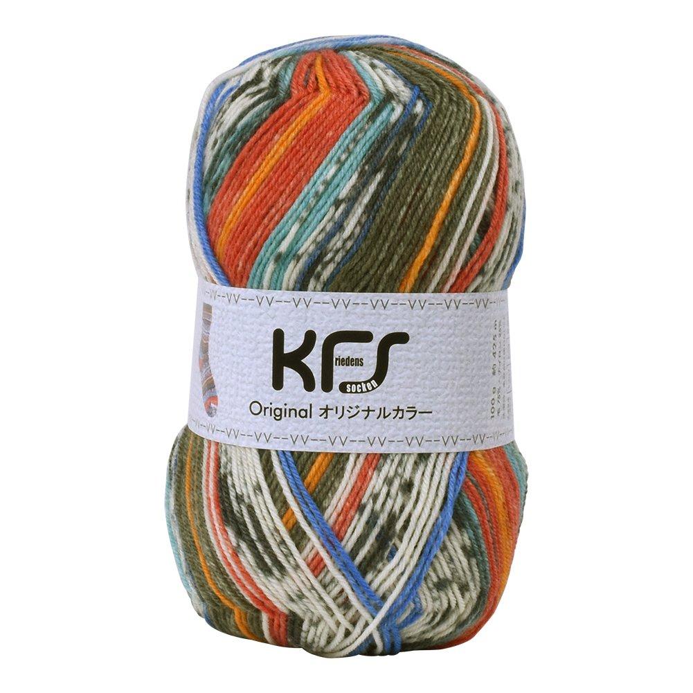 Opal Yarn Original Color KFS101 Rendezvous Multicolor Green/Red