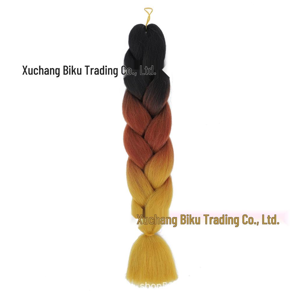 Three, Four, Five-Color Gradient High-Temp Fiber Jumbo Braid Material