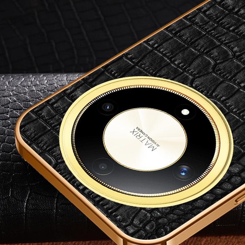 For Honor X9b 5G/Magic6 Lite 5G Cell Phone Case 6D Electroplating Finger Ring Kickstand Back Cover