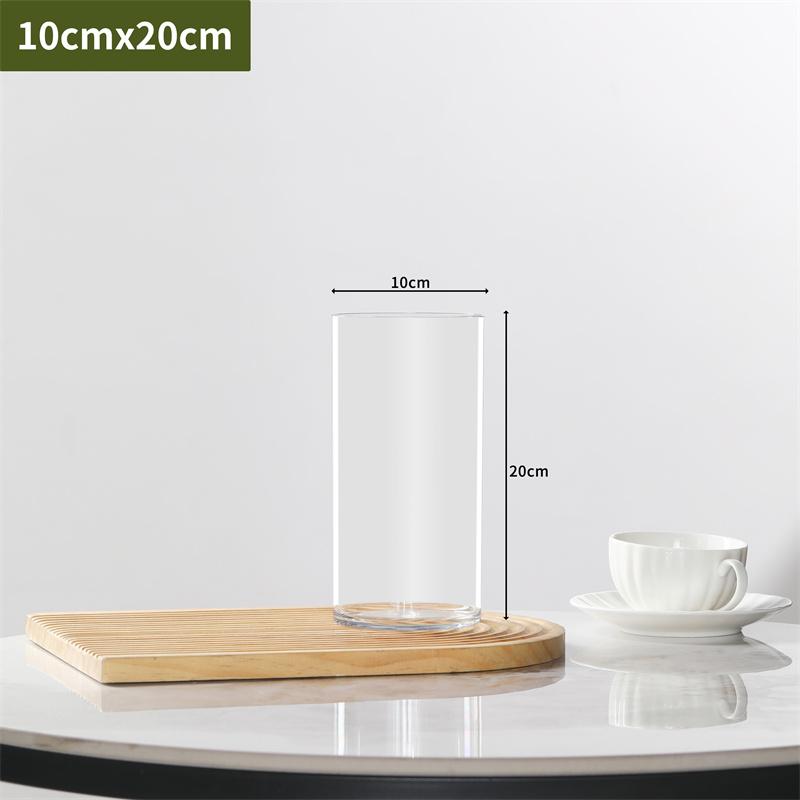 

Transparent PET Vase for Water-cultured Flower Arrangements,Living Room Decorations,Hydroponic Containers,Large Flower Bucket