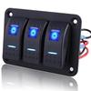 Customizable Layout Car Switch Panel Low-Light Conditions Built-In LED Lights Easy Installation Flexible Arrangement