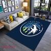 Titleminnesota Timberwolves Logo Printtitle Carpet Floor Mats Living Room And Bedroom Mats Protective Pad Office Chair Cushion Doormat