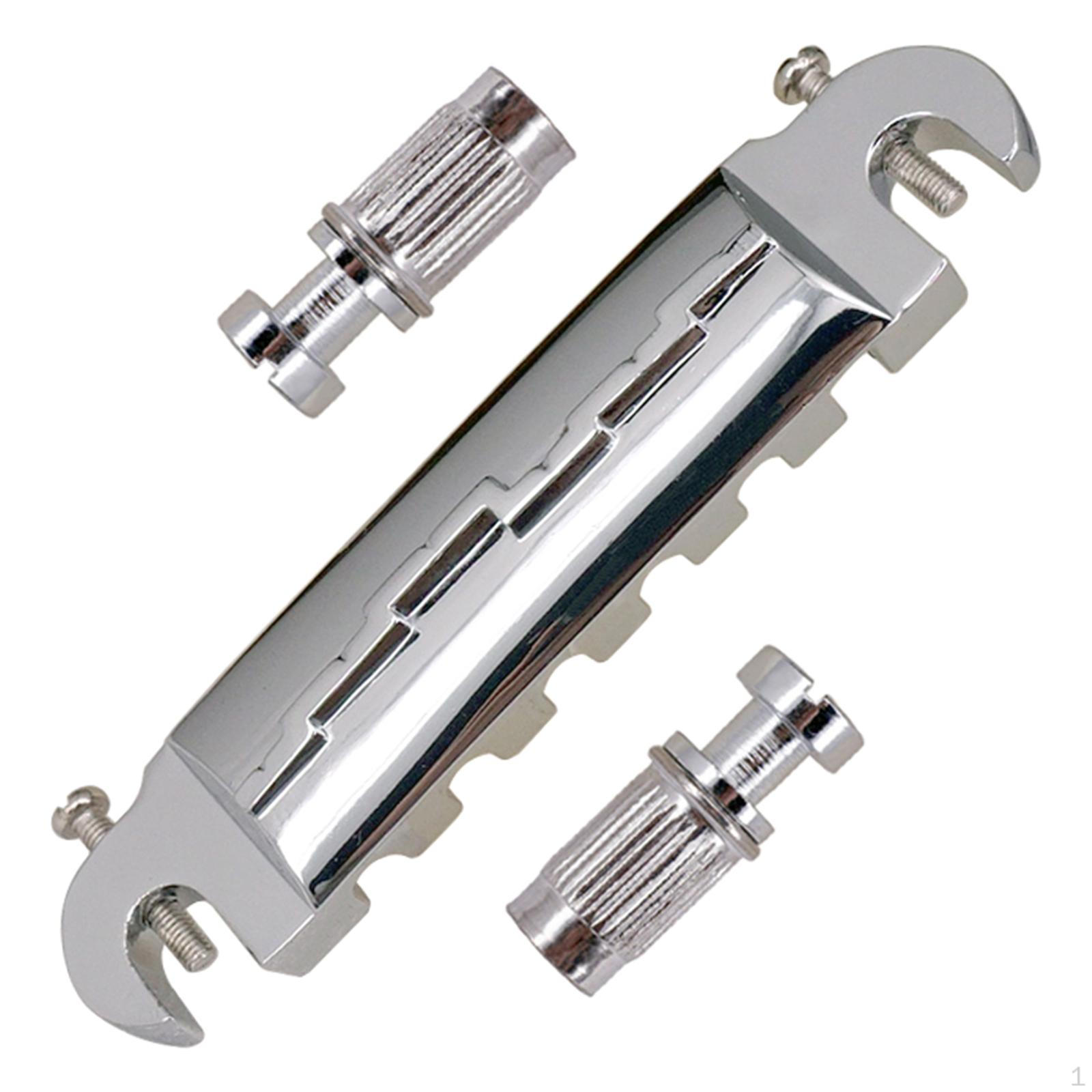Bridge Tailpiece with Locking Posts for LP Electric Guitar Musical Instrument Parts