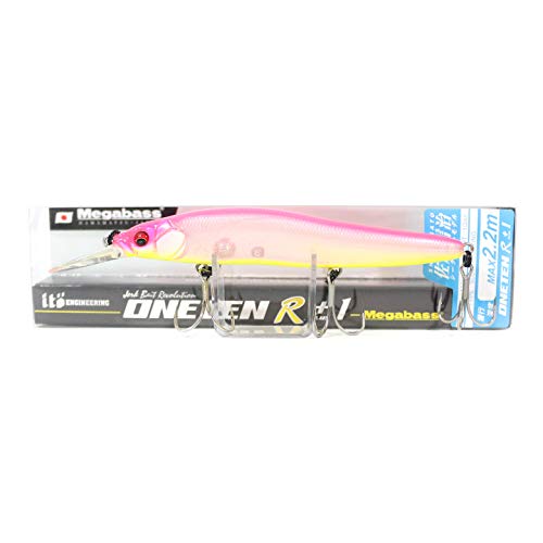 

Megabass 37544 ONETEN R+1 Lure, School Long Pink
