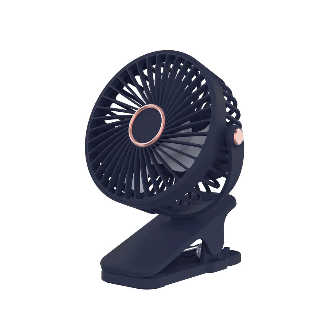 Portable USB Mini Handheld Clip Fan Convenient And Ultra-quiet Electric Fan Rechargeable Student Cute Small Cooling Ventilador