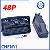 48-pins vrouwelijke waterdichte connector voor auto's, motor ECU-stekker 48ZRO-B-1A 48ZRO-B-2A Met pin en achterkap