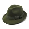Classic Wool Felt Ladies Hat With Tassel And Leopard Pattern For Autumn Winter Outdoor Wear