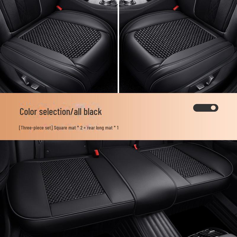 Sommerpustende sklisikre skinnseteputer i skinn