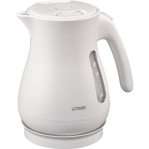 

Tiger Thermos Electric Kettle Matte White PCL-A121-WM 5SAFE+ 1.2L