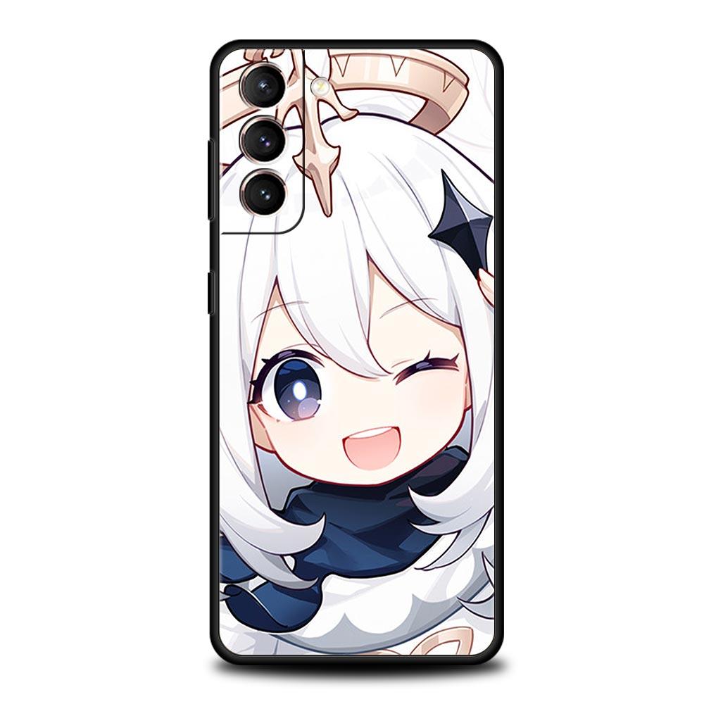 Genshin Impact Game Phone Case For Samsung Galaxy S24 S23 S22 5G S20 Ultra S21 FE S10 S9 Plus S10E S8 Lite 20 Silicone TPU Cover