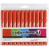 Marqueurs - COLORTIME - réf 37351 - Couleurs vives - Sèchent rapidement - Capuchons ventilés