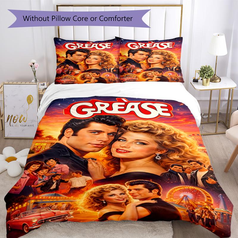 Michael Jackson Bedding Set Breathable Duvet Cover with Pillowcases Decorative Bed Linen for Bedroom Home Decoration Birthday Gift