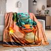1pc Characters Flannel Blanket, Soft Skin Friendly with Digital Printing, Various Sizes Available for Family, Friends, Birthday