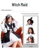 Black & White Lolita Maid Costume Dress for Women & Crossdressers