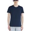 Uniqlo Airism Mesh Series Solid Color Cool Round Neck Short Sleeve T-Shirt Men Tops Navy 464303-69