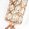 Dropship Metal Diamond Crystal Multi-Functional Gold Tall Vases Wedding Banquet Centerpieces Vase for Party Decoration