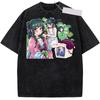 Maomao The Apothecary Diaries T-Shirt Für Herrenbekleidung Anime Gewaschenes Oversized T-Shirt Sommer Kurzarm Baumwoll-T-Shirts Oberteile