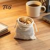Reusable Vegetable Storage Bags Cotton Mesh Bag with Drawstring Closure, Eco-friendly Washable Eco Conscious Food Keeper Organizer, Sustainable