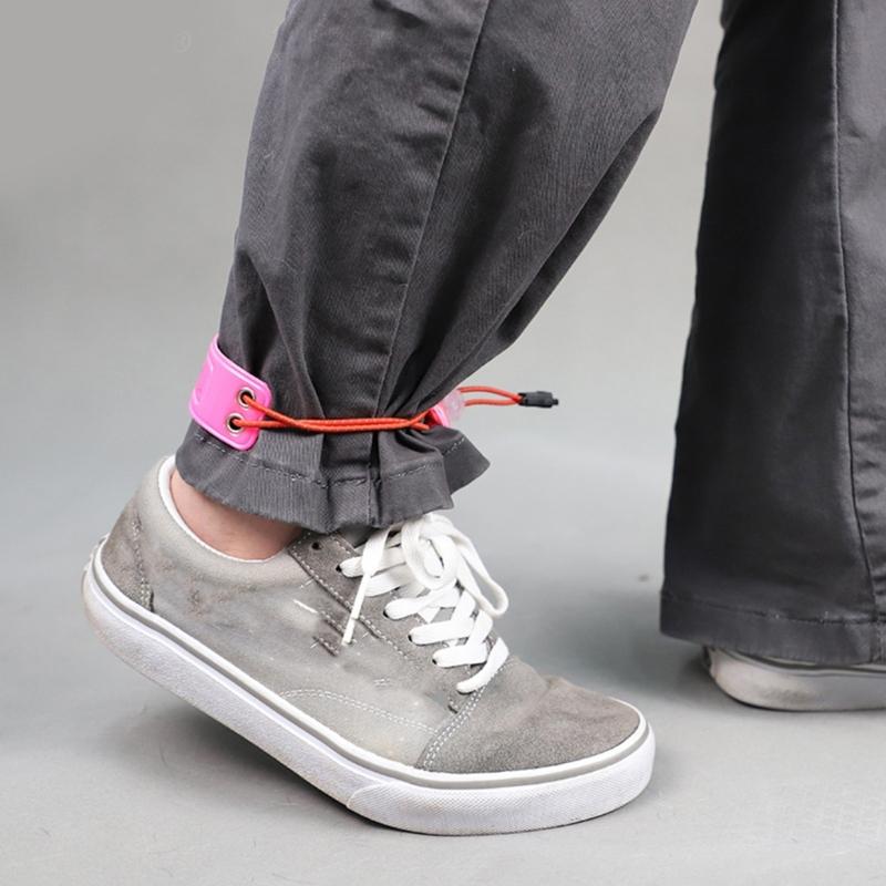 Reflective Safety Straps For Motorcycle Riders Adjustable Breathable Design isibility During Night Cycling Jogging