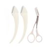Eyebrow Trimming Knife Eyebrow Face Razor For Women Professional Eyebrow Scissors With Comb Brow Trimmer Scraper Accesso