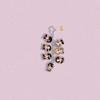 9pcs BTS Multi-Charm Keychain, Bangtan Boys Member Photo/Cartoon Figure Chain Keyring, Kpop ARMY Fans Bag Charm