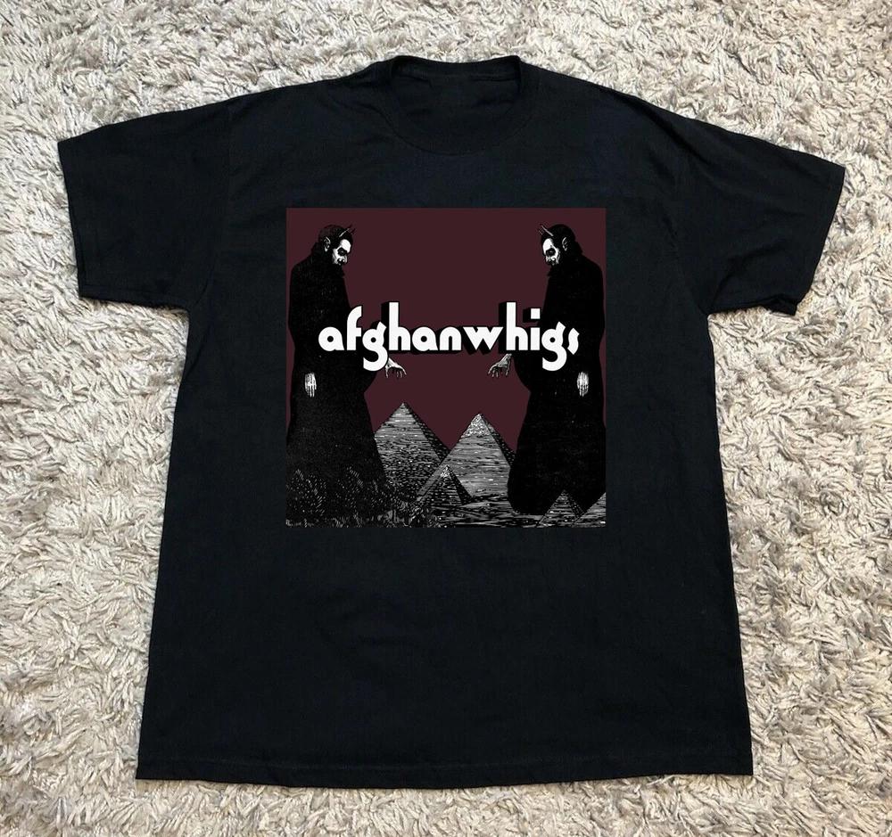 Rare Afghan Whigs Black Cotton T Shirt Full Size S5xl Unisex Mi629 S