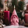 3D Santa Claus Silicone Candle Mold DIY Dwarf Gypsum Resin Soap Production Tool Home Decoration Crafts Aroma Candle Mold