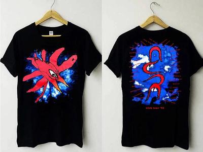 Tricou Unisex The Cure Wish Tour '92 , The Cure Tour 1992
