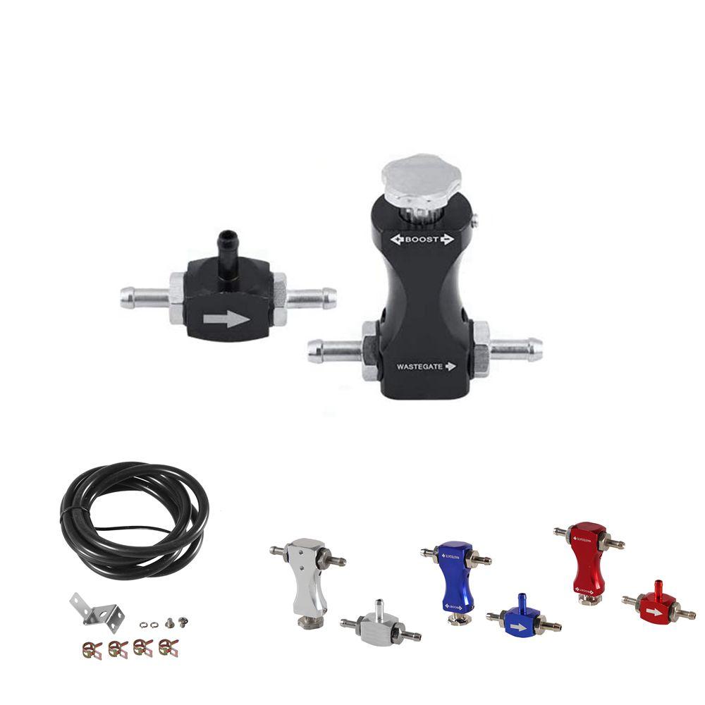High Quality Modified Turbo Boost Controller Regulating Gauge Universal Auto Pressurize Adjustable Petrol Red Blue White Black