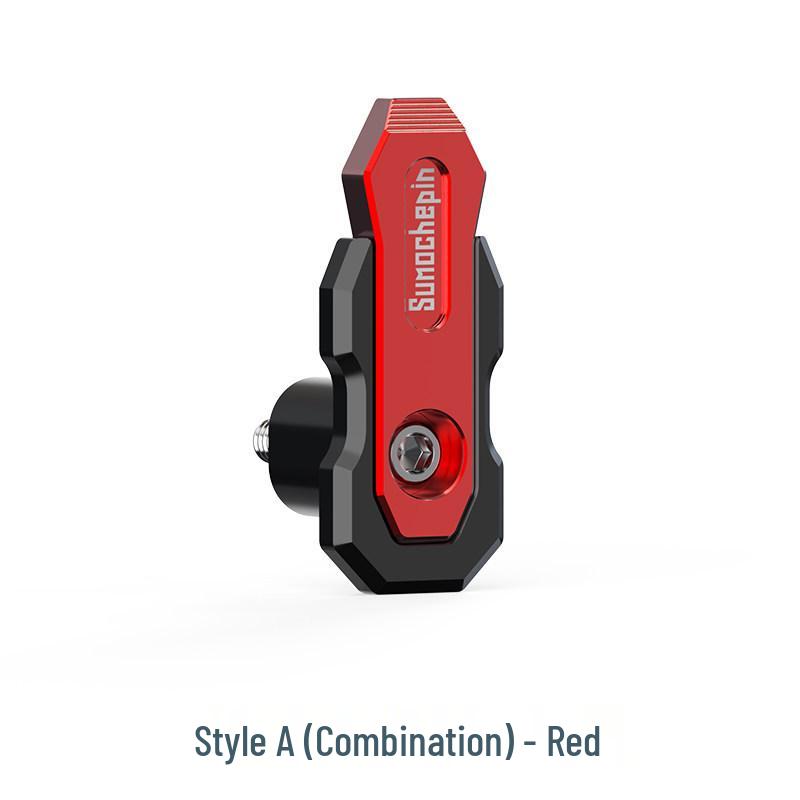 Universal No-Drill Front-Mounted Hook for Electric Scooters & Motorcycles
