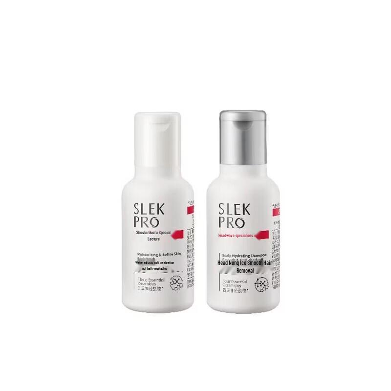 Slek PRO Scalp Care Shampoo & Conditioner Travel Set