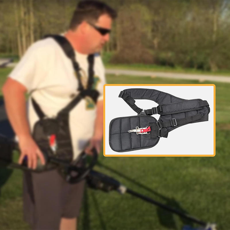 Double Shoulder Harness Strap For Lawn Mower Grass Strimmer Brush Cutter Garden Power Pruner Adjusted Oxford Belt