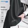 Jeanswest Men's Draped Straight-Leg Casual Pants