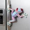 3D Frosch Kühlschrankmagnete - Kreatives Lustiges Variables Design Niedlicher Whiteboard-Aufkleber Dekoratives Zubehör