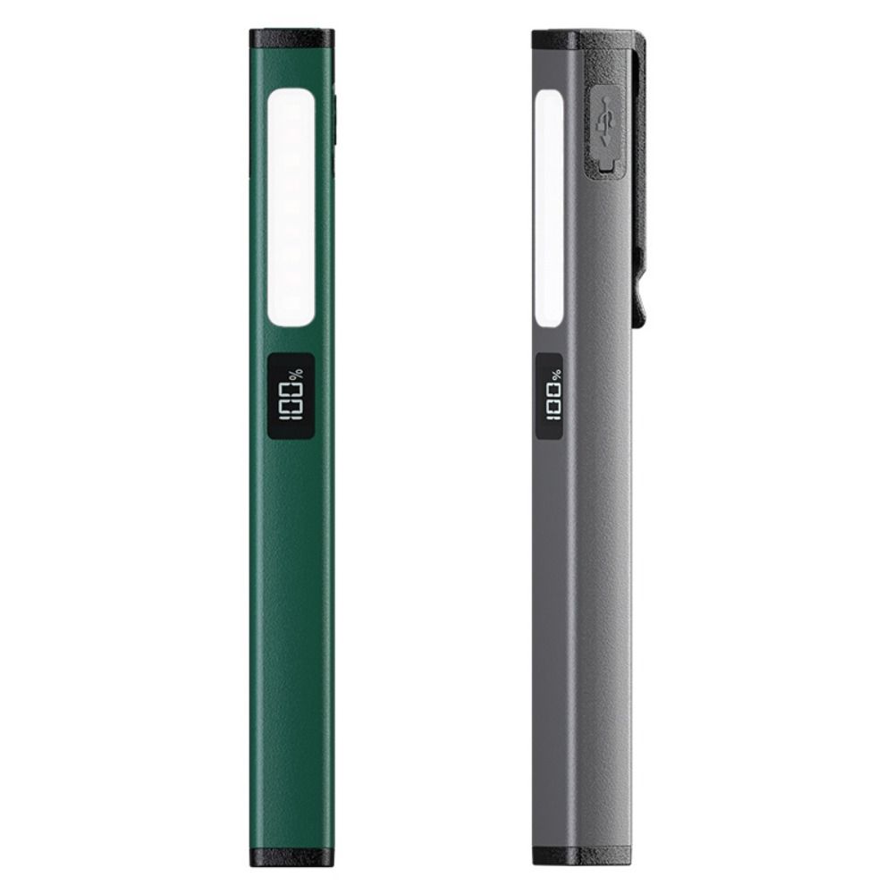 Rechargeable Pen Light with Clip LED Torch Eye Protection Pocket Flashlight  Nursing