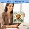 2027 Kuh Wandkalender, 12-Monats-Hängekalender für Wohnkultur