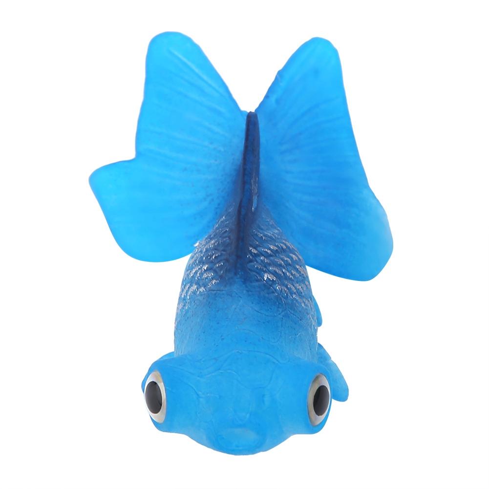 Aquarium Decoration Funny Artificial Silicone Small Fish Fish Tank Ornament