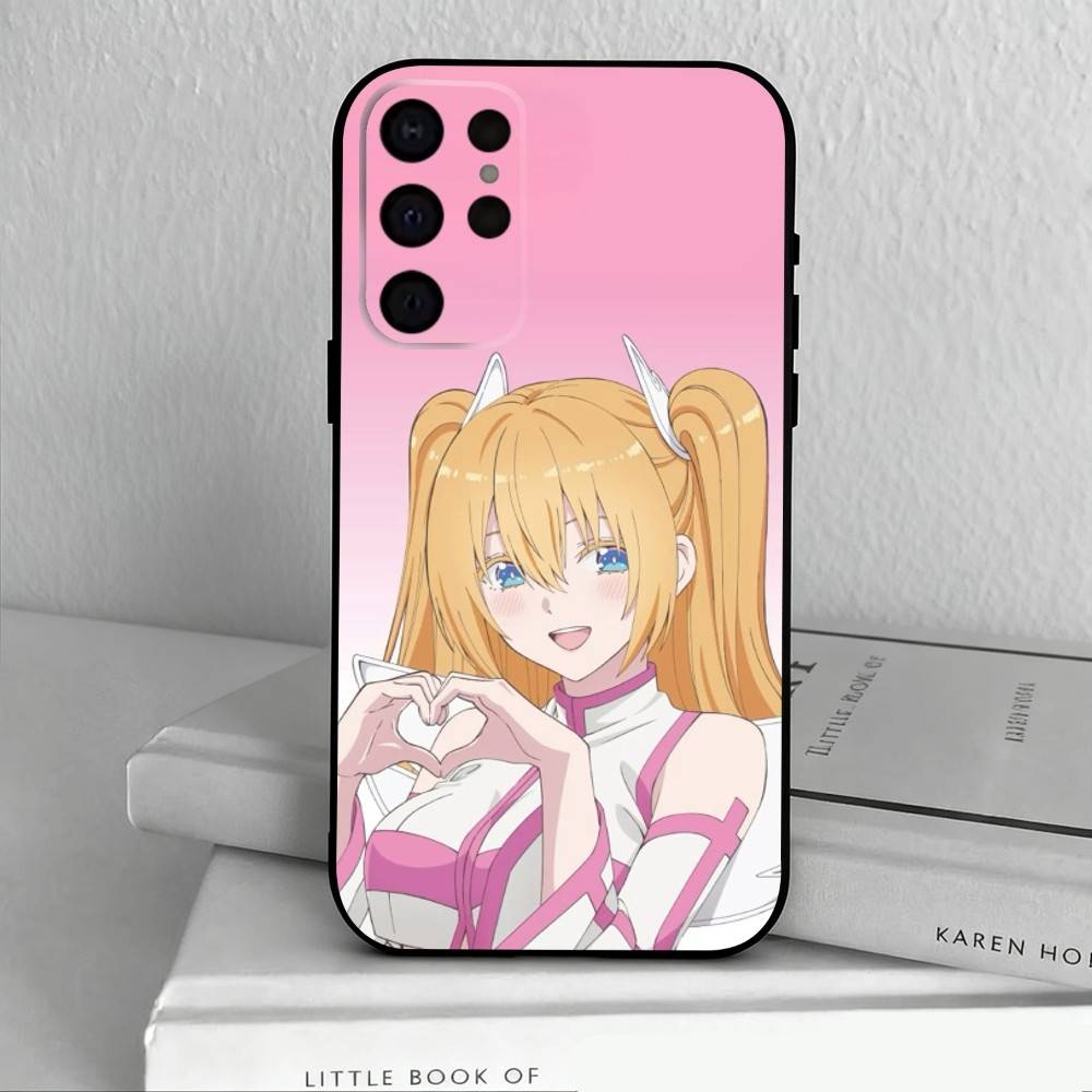 2.5 Dimensional seduction Amano Ririsa Phone Case For Samsung S25,24,23,22,30,21,10,9,Ultra,Plus,Lite,FE,4,5 G Soft Black Case