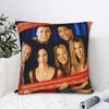 Friends TV Show Pillow Case  Comfy Pillow Cover For Office Car Home Decor Retro Trendy Pillowcases