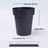 Yingtang Nordic Style Thickened Resin Flower Pot