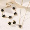 Women's Five-Petal Minimalist Luxury Titanium Bracelet
