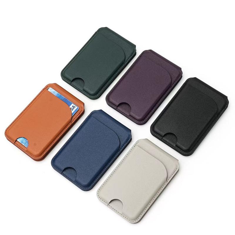 Pivot-Fold Magnetic Card Holder With Magsafe Strong Magnetic Phone Mount With Adjustable Stand